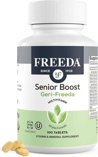 Freeda Senior Multivitamin 60 and 60 Plus 60 Plus (100 Count)