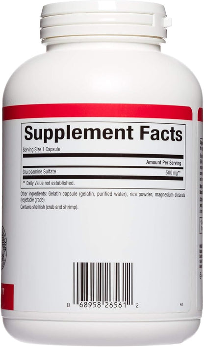 Natural Factors Glucosamine Sulfate, Supports Healthy 360 Capsules