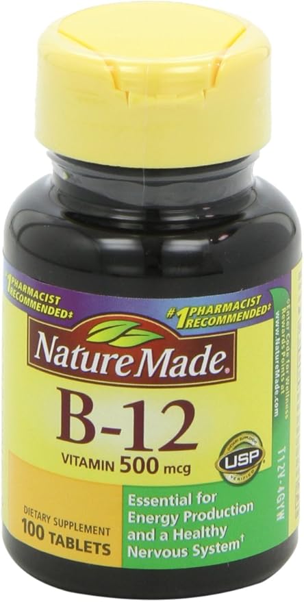 Nature Made Vitamin B-12 500 mcg 100 ea 2)