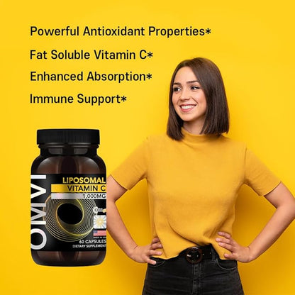Formulas, Liposomal Vitamin C 1,000mg, High 60 Capsules, 30 Serving,