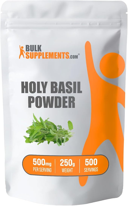 BulkSupplements.com Holy Basil Powder (250 Grams 8.8 oz)