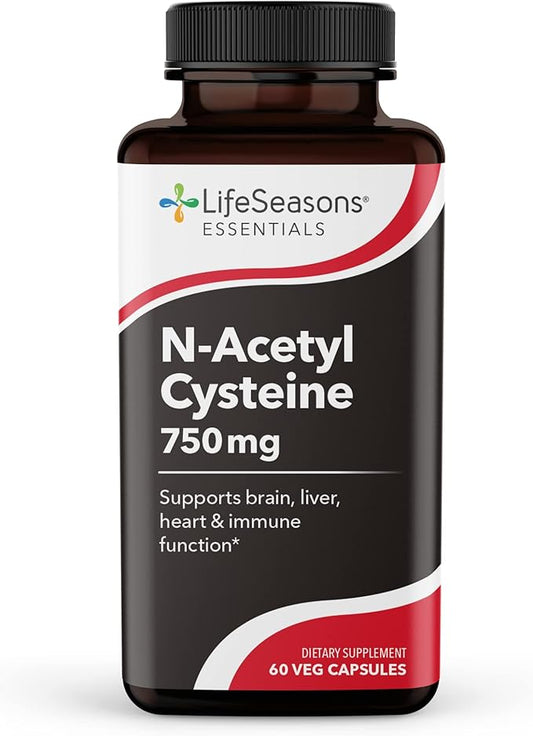 LifeSeasons Essentials N-Acetyl Cysteine (NAC) 60 Capsules