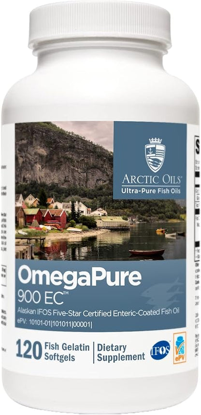 XYMOGEN OmegaPure 900 EC 3 Fish (120 Enteric-Coated