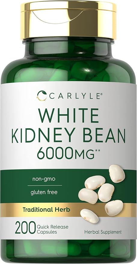 Carlyle White Kidney Bean 6000mg | 200 Count