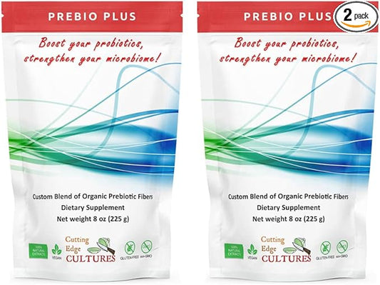 Prebio Plus Prebiotic Fiber Powder Best 8 oz (2 x 16oz)