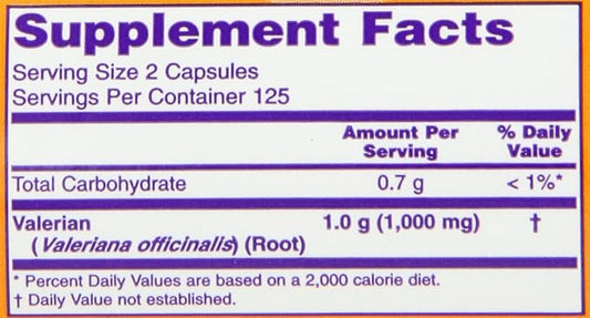 NOW Valerian Root, 500mg, 250 Count 2)