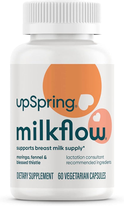 UpSpring Milkflow Breastfeeding Supplement Capsules 60 Capsules