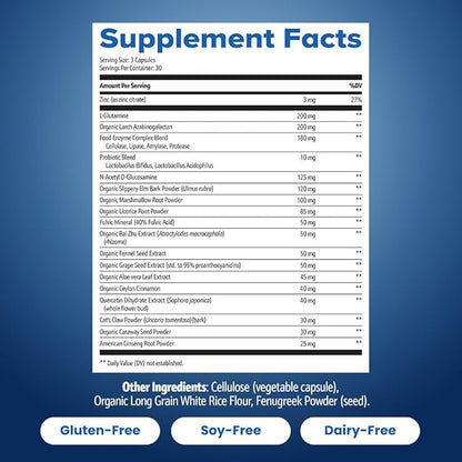 Gut Repair 360: Natural Formulated Formula