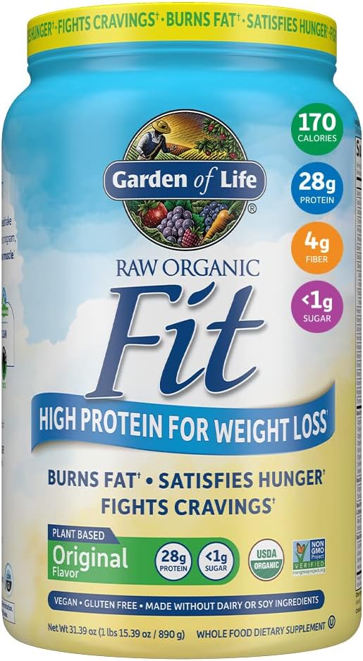 Garden of Life Raw Organic Fit 28g Plant 20 Servings