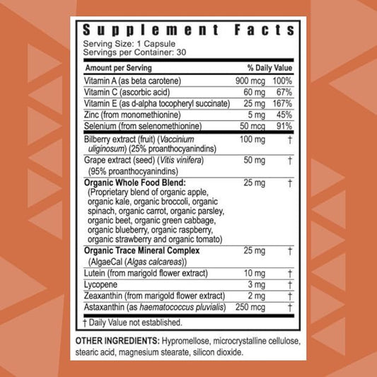 Youngevity Ocutiv Eye Health Supplement 30 Capsules 2 Pack