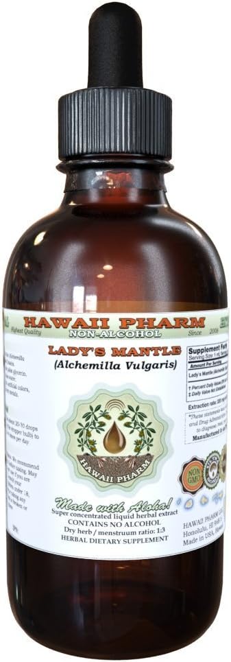 Lady's Mantle Alcohol-Free Liquid Extract, Organic 2 oz