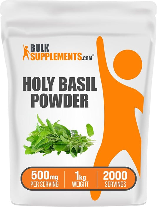BulkSupplements.com Holy Basil Powder (1 Kilogram 2.2 lbs)