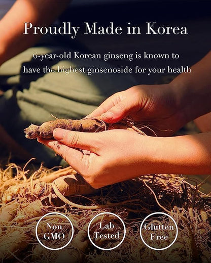 ILHWA Pure Concentrated Ginseng Extract (1.05oz, 30g, Pack 1) - 100% Pure 450 mg.