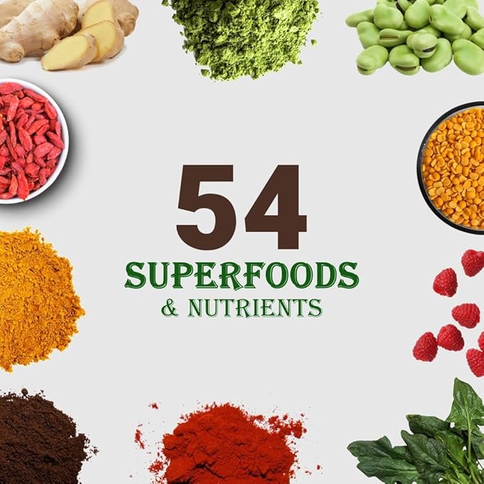 UpNourish Chocolate Vegan Protein Powder, Meal 15 Servings