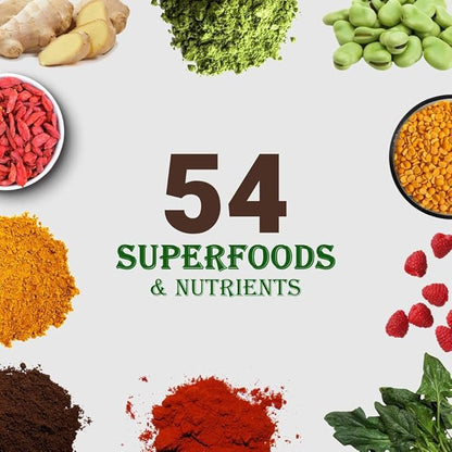 UpNourish Chocolate Vegan Protein Powder, Meal 15 Servings