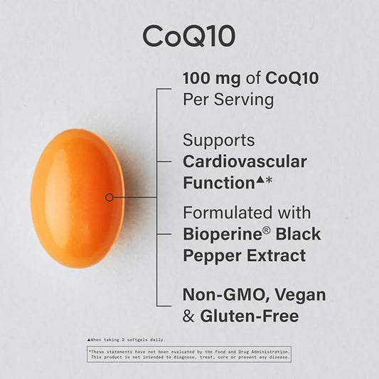 Sports Research Vegan CoQ10 100mg 30 Count