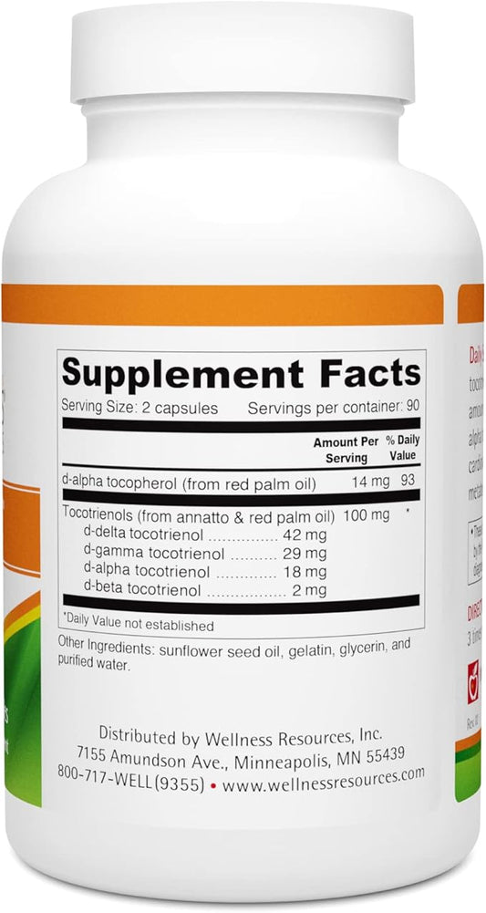 Wellness Resources Daily Super E (180 Capsules)