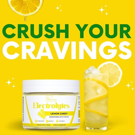 Zero Sugar - Lemon Candy Electrolytes 37 Servings