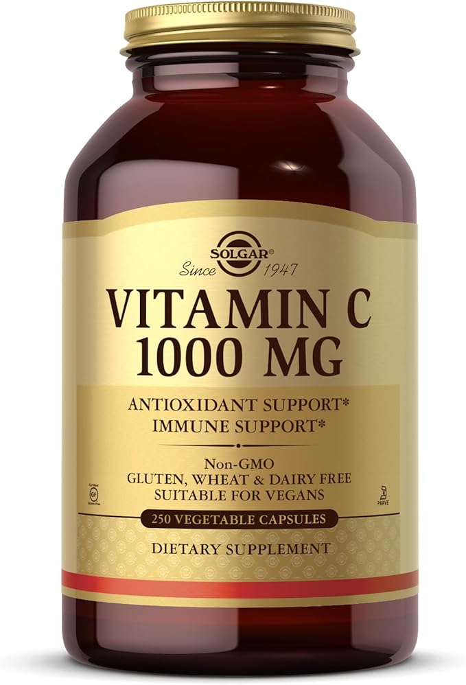 Solgar Vitamin C 1000 mg, 250 250 Servings
