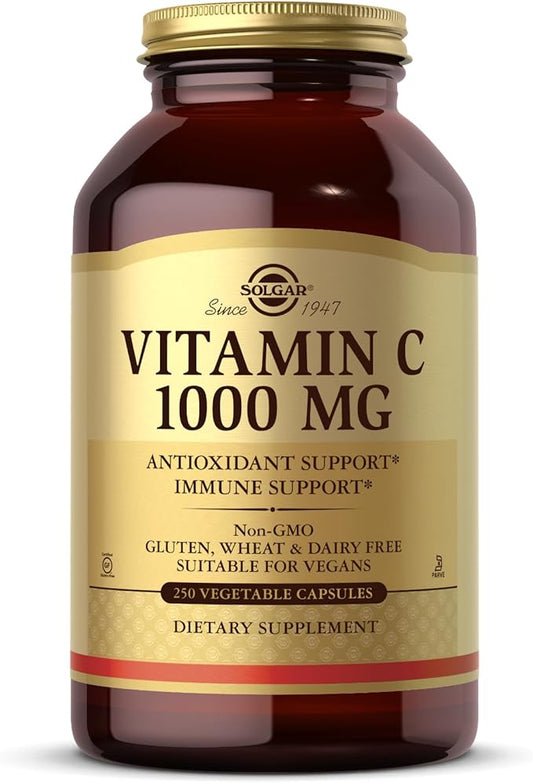 Solgar Vitamin C 1000 mg, 250 250 Servings