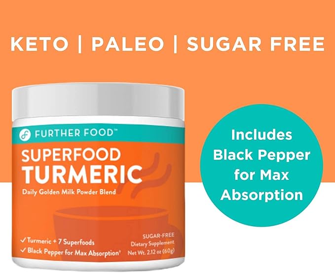 Further Food Best Turmeric Golden Milk (6.35 oz)