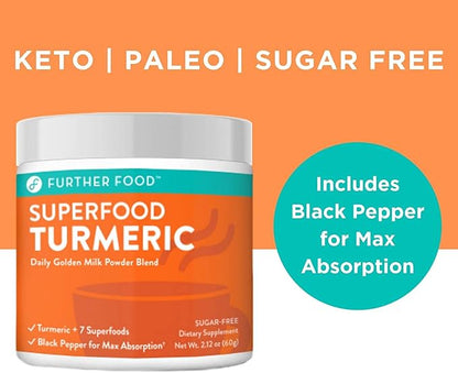 Further Food Best Turmeric Golden Milk (6.35 oz)