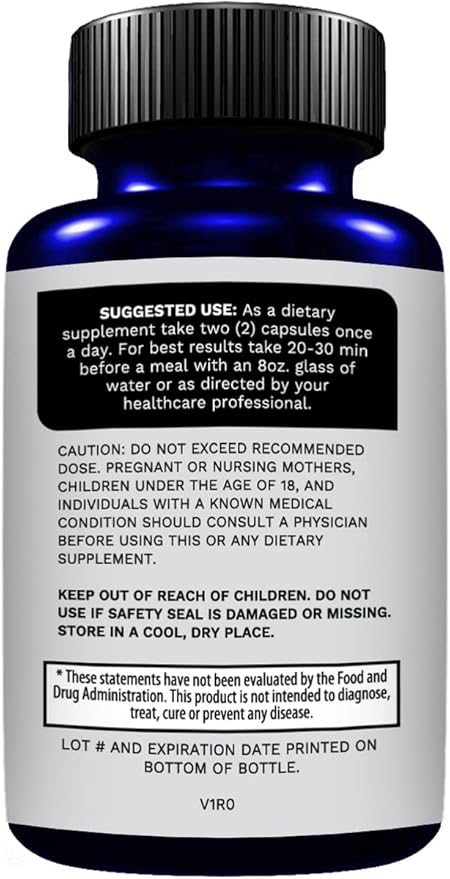 Immune Support Booster Supplement with Elderberry, B6, Zinc, 60 Count, 1 Pack