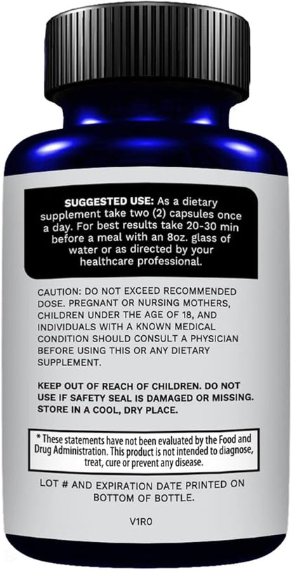 Immune Support Booster Supplement with Elderberry, B6, Zinc, 60 Count, 1 Pack