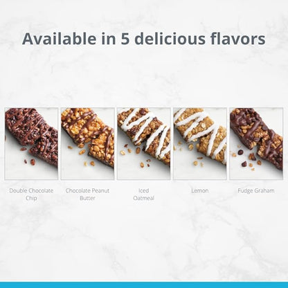 HMR Bar, Variety Pack of Protein Bars 10g of 5 Assorted 24 Count