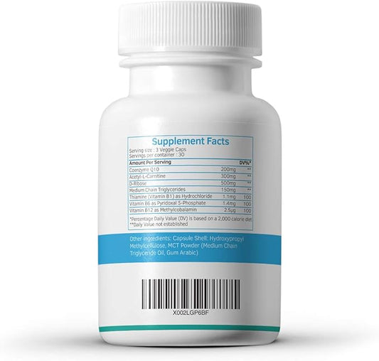 CardioDefence – 90 Capsules – a CoQ10, D-Ribose,