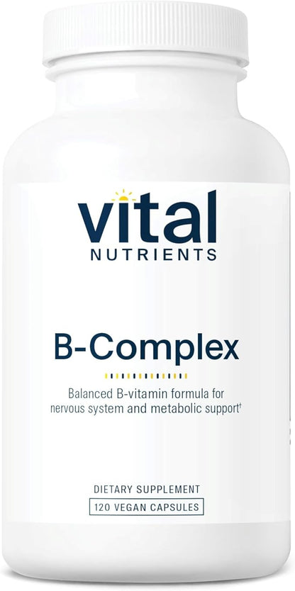 Vital Nutrients Vitamin B-Complex 120 Capsules