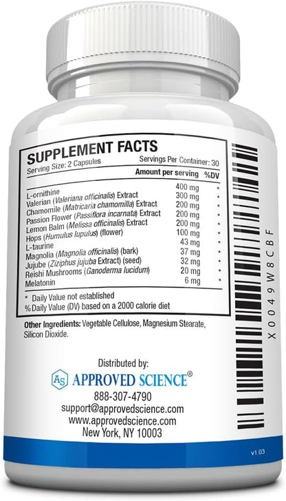 Approved Science Sleepsyl 60 Capsules 3)