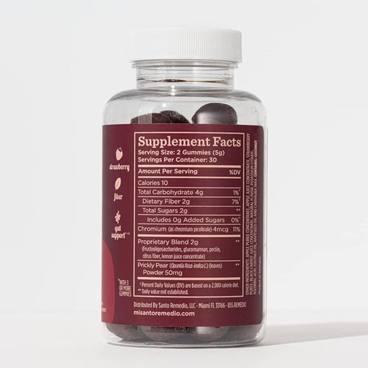 Santo Remedio, Entalla, Skinny Yummy Gummy, 60 Fiber 30 Servings