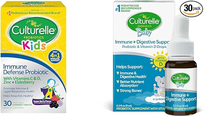 Culturelle Immune Defense Probiotic with Vitamin