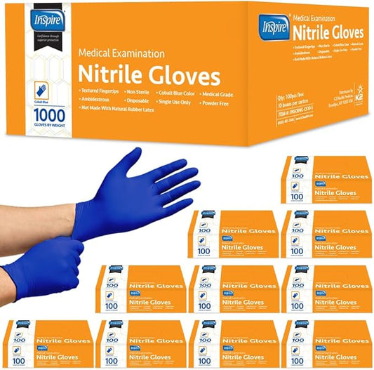 Inspire Nitrile Exam Gloves 4.5 Gloves