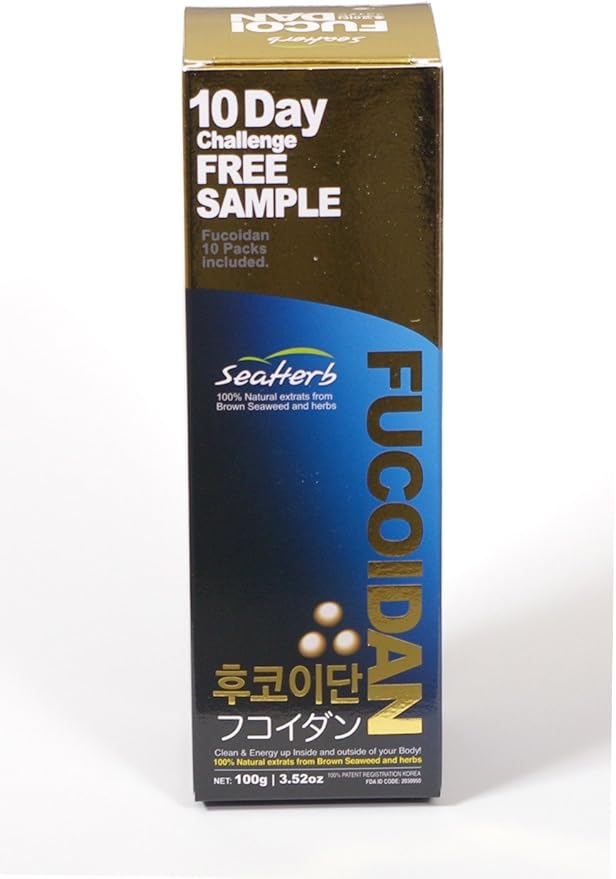 [Pill Type] 100% Natural Brown Seaweed Extract Fucoidan USFDA Passed (ID Code 2030950) (125g)