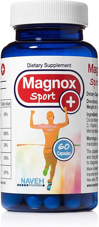 High Absorption Magnesium Premium Supplement B6,D,E Complex (120 Capsules)
