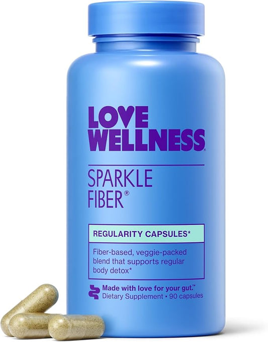 Love Wellness Sparkle Fiber 90 Count