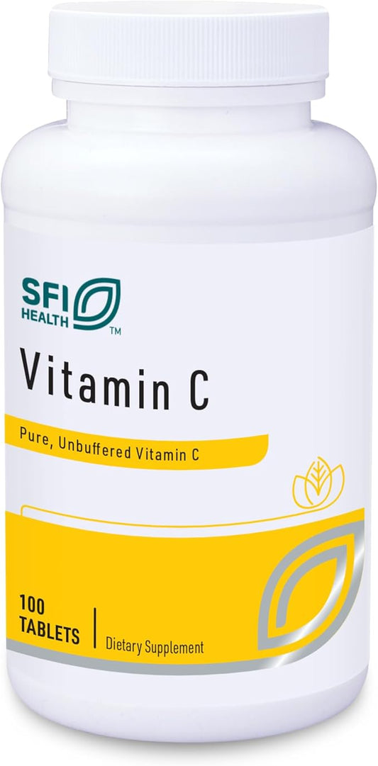 Klaire Labs Vitamin C 1000 Milligrams (100 Tablets)