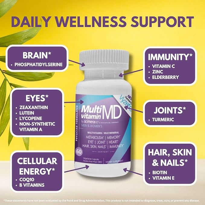 ScimeraMD® MultivitaminMD Full-Spectrum Supplement Capsule 60 CT
