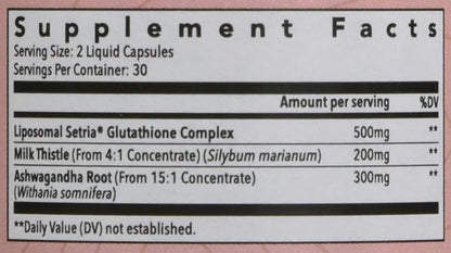 I Love Myself Glutathione Capsules, 60
