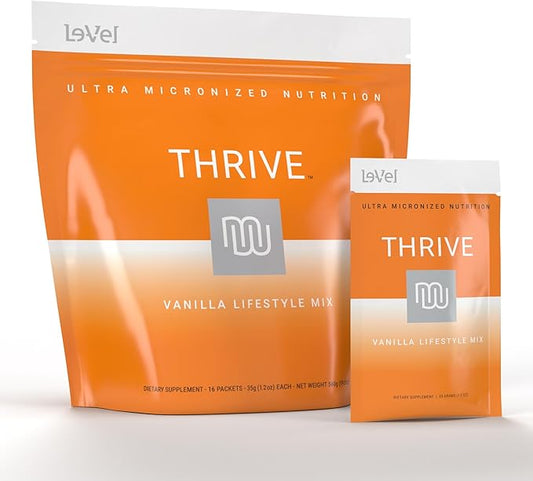 Le-Vel Thrive 2.0 Premium Vanilla Protein 16 Packets