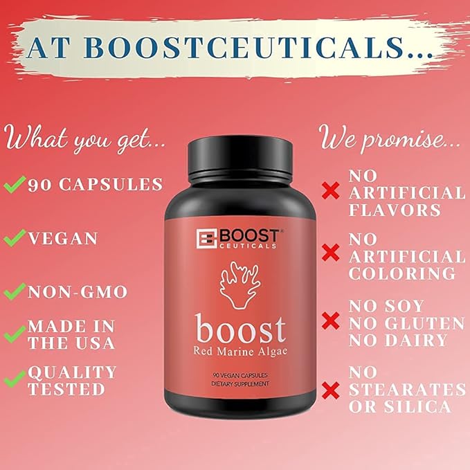 Red Marine Algae Supplements 90 Day