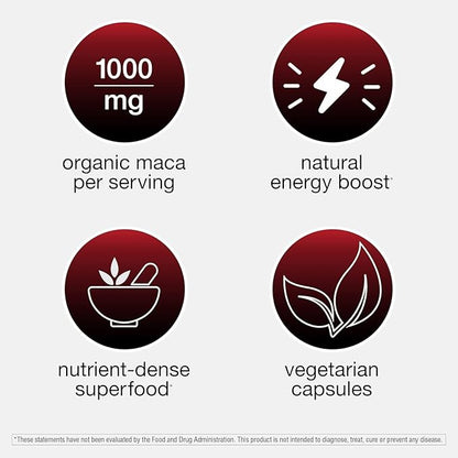 Youtheory Men's Maca 120 Vegetable