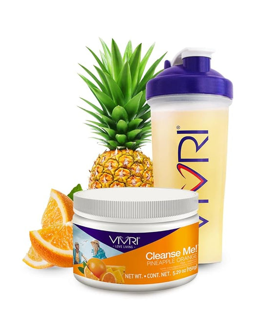 VIVRI Cleanse Me! Pineapple-Orange Flavor, 30 Servings 3 g