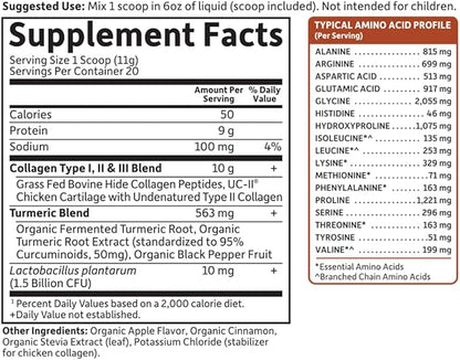 Garden of Life Multi-Sourced Protein Hydrolyzed 20 Servings, 7.76 Oz