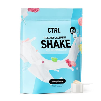CTRL Meal Replacement Shake with Real 15 Servings 23g of 8g of 22 Vitamins 1g Sugar