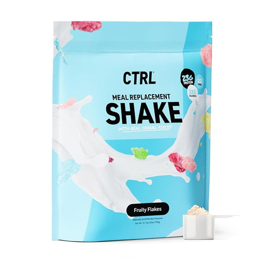 CTRL Meal Replacement Shake with Real 15 Servings 23g of 8g of 22 Vitamins 1g Sugar