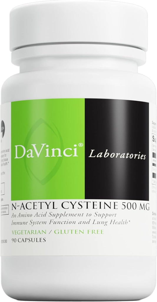DAVINCI Laboratories - N-Acetyl Cysteine 500 90 Capsules