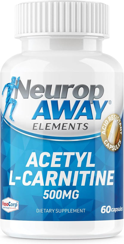 NeuropAWAY Elements Acetyl L-Carnitine 500mg 60ct (60 500mg 500mg Capsules